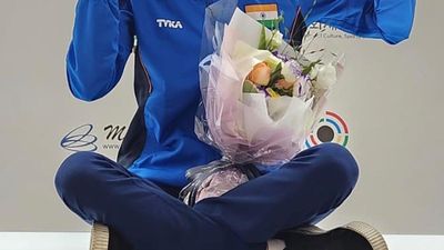 Shooting | Sainyam, Shubham Bisla strike gold in Junior World Championship