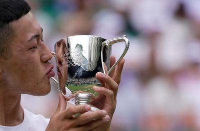 Tokito Oda wins wheelchair final to become youngest male Wimbledon champion