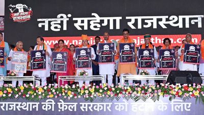 PDA means Protection of Dynasties’ Alliance: BJP president JP Nadda in Jaipur