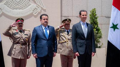 Iraqi PM Sudani and Syria’s Assad hold talks in Damascus