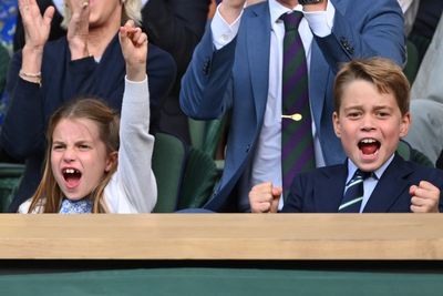 Charlotte and George steal the show with priceless reaction at Wimbledon final