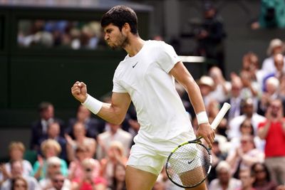 Carlos Alcaraz wins Wimbledon men’s singles after tense match