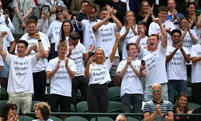 ‘Henry’s Barmy Army’: rowdy weapon in British star’s Wimbledon triumph