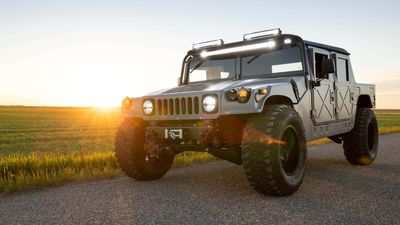 North American EVs Launches $100,000 Tesla-Powered Classic Humvee