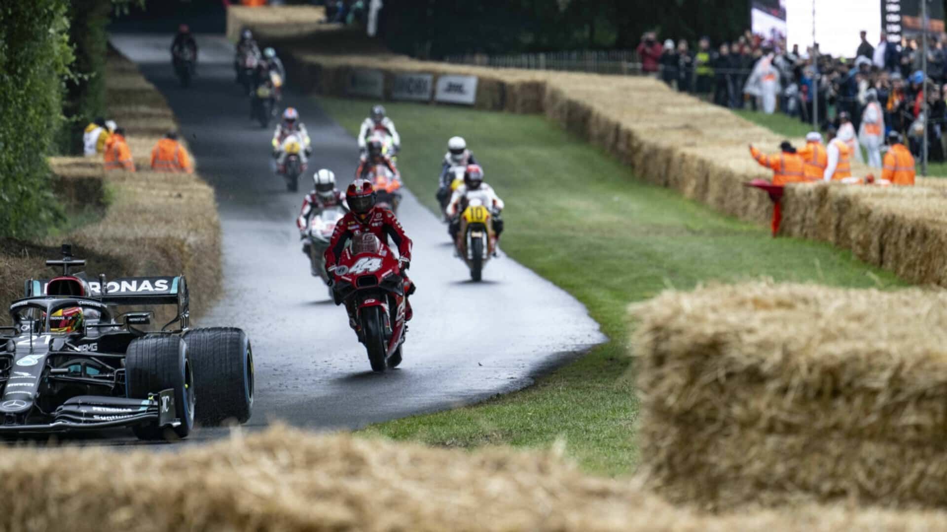 Past And Present MotoGP Icons Grace The 2023 Goodwood…