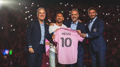 Lionel Messi introduced by Inter Miami and Major League Soccer