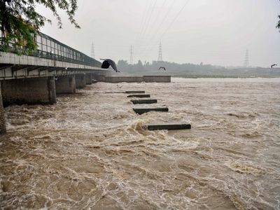 Yamuna water level at 205.48 m, slightly above danger mark in Delhi