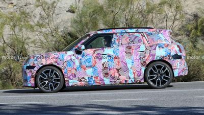 Mini Aceman Spied Hot Weather Testing With Funky Camouflage