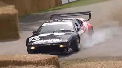 Watch BMW M1 Procar Lose Control, Hit The Hay At Goodwood FoS