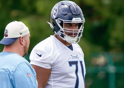 With Titans’ WRs room fortified, attention is squarely on the offensive line