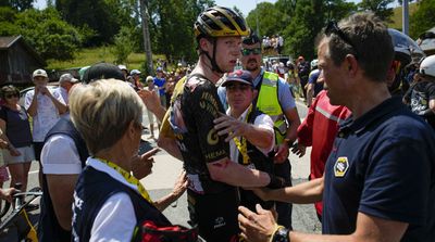 Oblivious Fan Taking Selfie Causes Massive Tour de France Crash