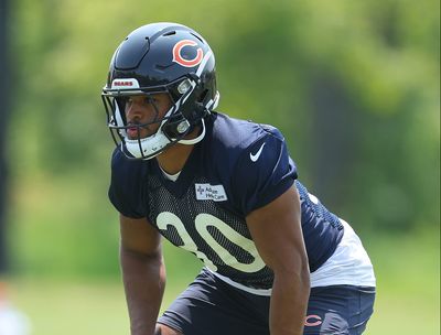 Bears rookie Roschon Johnson explains mindset heading into running back competition