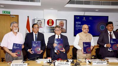 Niti Aayog report claims decrease in multidimensional poverty