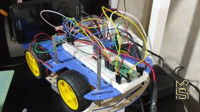 Raspberry Pi Pico Powers Surveillance Robot with LabVIEW Interface