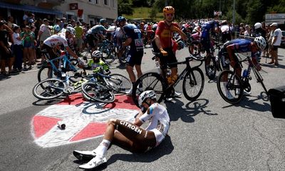 Tour de France team consider legal action after fan causes crash