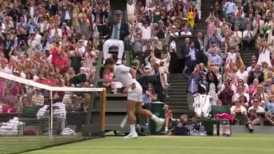 Novak Djokovic hit with fine after smashing racket in Wimbledon final defeat