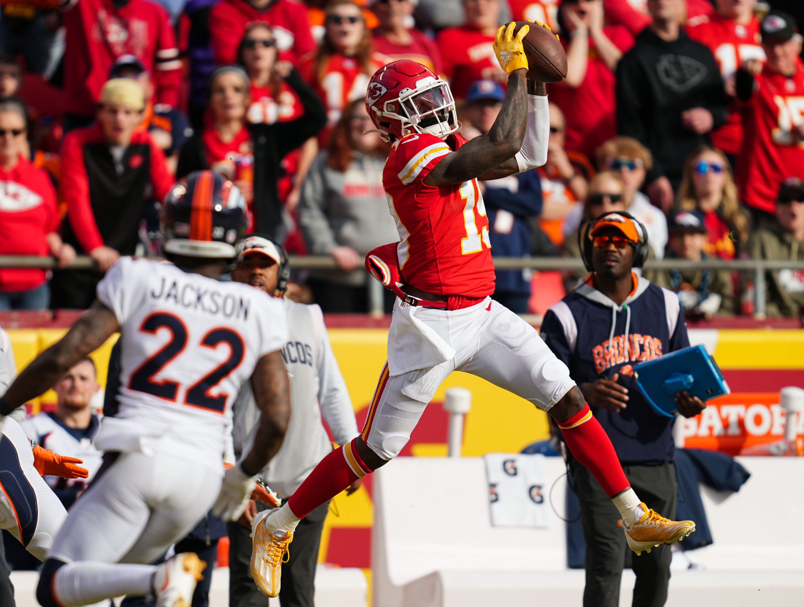 Who are Chiefs’ toprated wide receivers, safeties in…