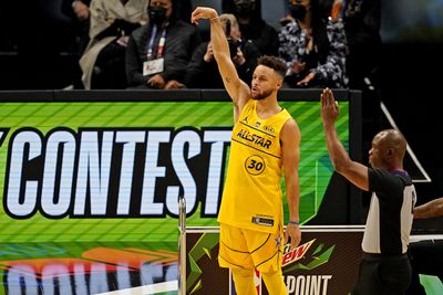 Steph Curry eyeing Sabrina Ionescu’s new 37-point record in 3-point shooting contest