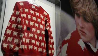 Princess Diana’s iconic sheep sweater set for September auction