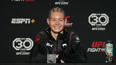 Viktoriia Dudakova breaks down the moment of Istela Nunes’ freak injury at UFC on ESPN 49