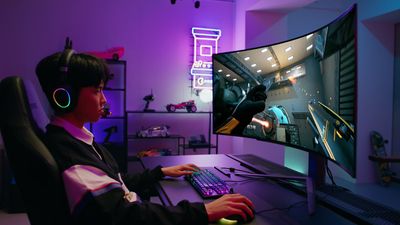 LG UltraGear 45GR95QE review: a giant OLED ultrawide perfect for gaming