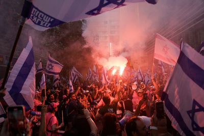 Israeli protesters block highways in a 'day of disruption' against judicial overhaul plan