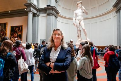 German director of Florence's Accademia Gallery who fought for David's image worries for job