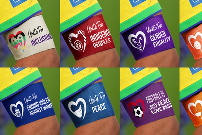FIFA criticised for lack of pro LGBTQ+ stance in new ‘Unite’ armbands