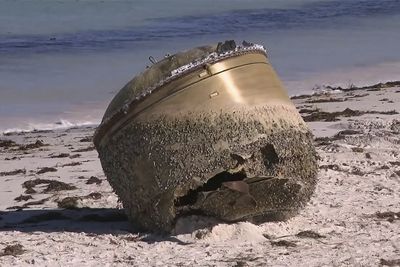 Mysterious object found on Australian beach could be space junk