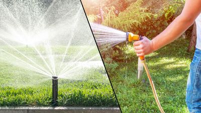 Sprinkler vs. hose: which is better for your lawn?