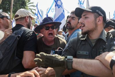 Israeli police arrest dozens of protesters on ‘day of disruption’