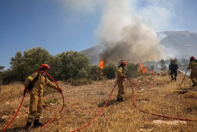 Second heat wave in as many weeks grips Mediterranean while fires hit Spain, Switzerland and Greece