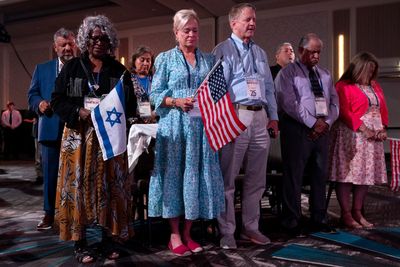 Crowded GOP field vies for the Christian Zionist vote as Israel's rightward shift spurs protests