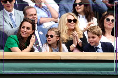 Kate Middleton proves she is 'leader of the family' as she 'coaches' Prince George and Princess Charlotte through Wimbledon appearance