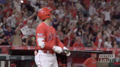 This angle of Shohei Ohtani’s latest ridiculous monster mash against the Yankees is so cool