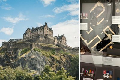 'Remove Nazi symbols from Edinburgh Castle displays', Culture Secretary told