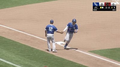 Dodgers Prospect Hit the Strangest Home Run Even Though Outfielder Caught the Ball
