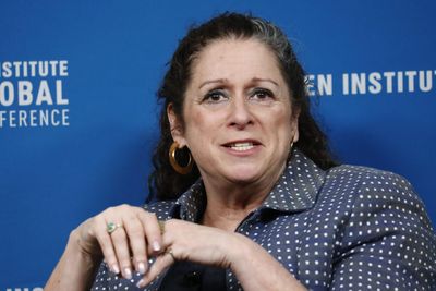 Heiress Abigail Disney arrested for chaining herself in front of Hamptons airport to protest private jets