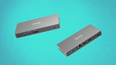 Plugable’s USB 4 Dock Outputs to Two 4K Displays at 120 Hz with Thunderbolt 4