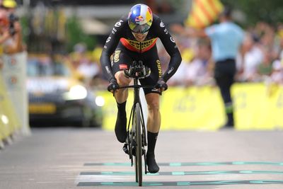 Wout van Aert 'best of the normal people' in Tour de France time trial