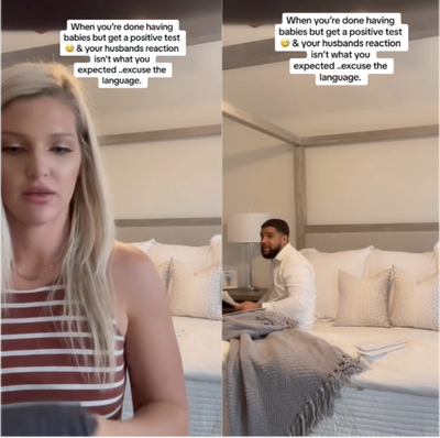Husband goes viral for his negative reaction to learning his wife is pregnant
