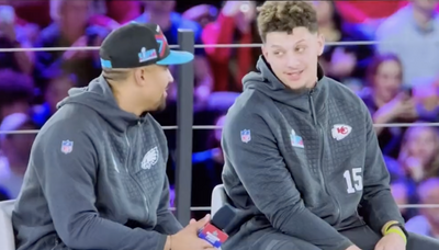 Video shows Patrick Mahomes revealing he booked a Super Bowl 57 Airbnb for his family 3 months in advance