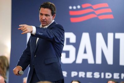 Ron DeSantis blasts Trump for not behaving more ‘forcefully’ on Jan 6