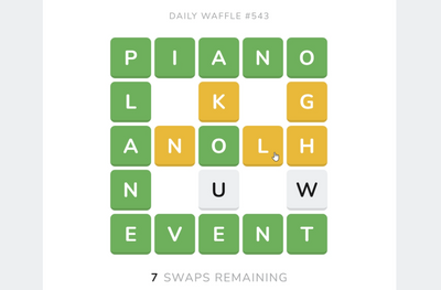 Every Wordle player should try Waffle, a daily word puzzle that's gotten more popular than actual waffles