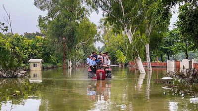 Yamuna water level breaches danger mark amid rains in Delhi