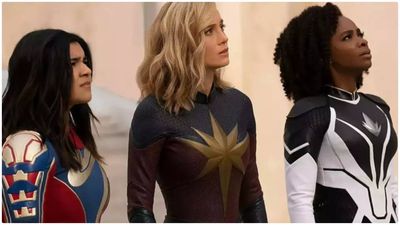 Brie Larson on teaming up with Iman Vellani and Teyonah Parris for 'The Marvels': You need all kinds of people to save the world