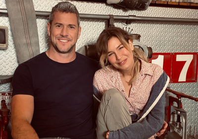 Renee Zellweger poses for first time with boyfriend Ant Anstead’s two children