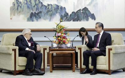 China looks to Kissinger meeting to improve strained relations with US