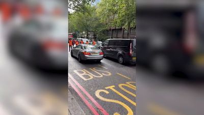 Just Stop Oil protester carried off pitch by Jonny Bairstow is attacked by angry motorist in Earl’s Court