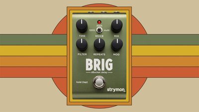 Strymon's push towards compact pedals continues with its most affordable delay unit yet – the Brig dBucket Delay